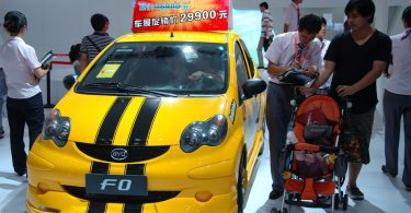 BYD electric vehicles