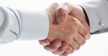 partnership handshake