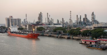 Shanghai oil refinery