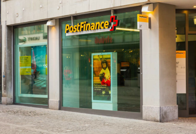 swiss post postfinance ch-3030 bern