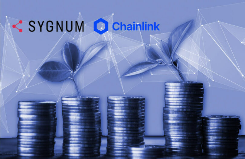sygnum chainlink funds on chain tokenization