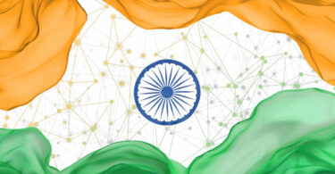 india national blockchain infrastructure flag