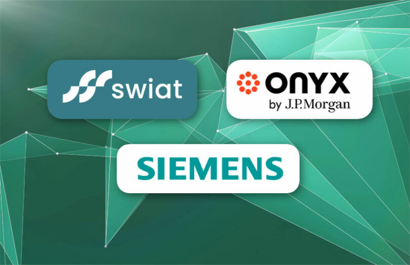 Swiat JP Morgan Onyx JPM Coin Siemens