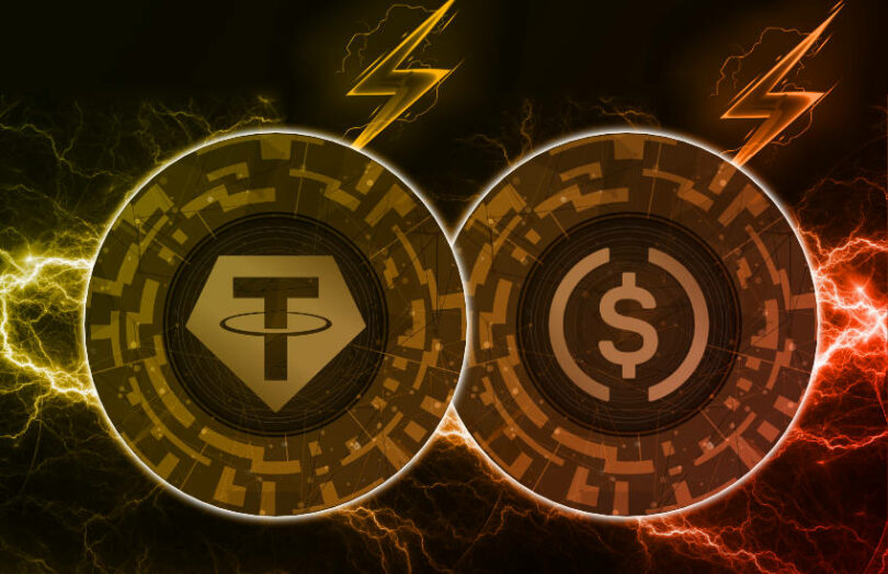 stablecoin shocks tether usdc