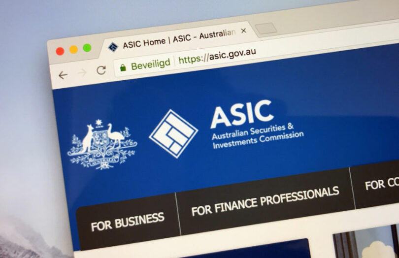 ASIC australia securities investment commission