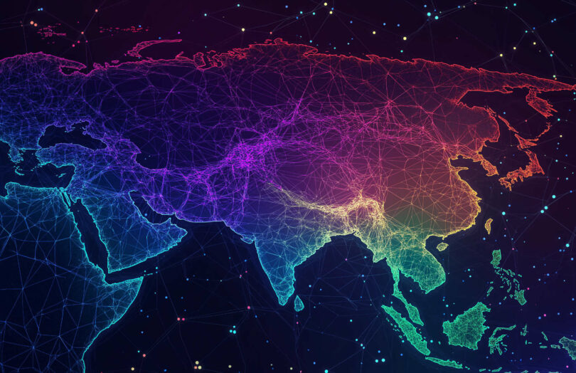 map ASEAN China Middle east payments